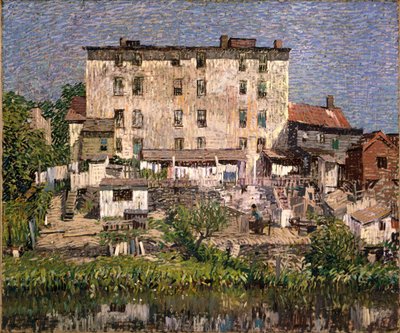 The White Tenement, 1913 by Robert C. Spencer